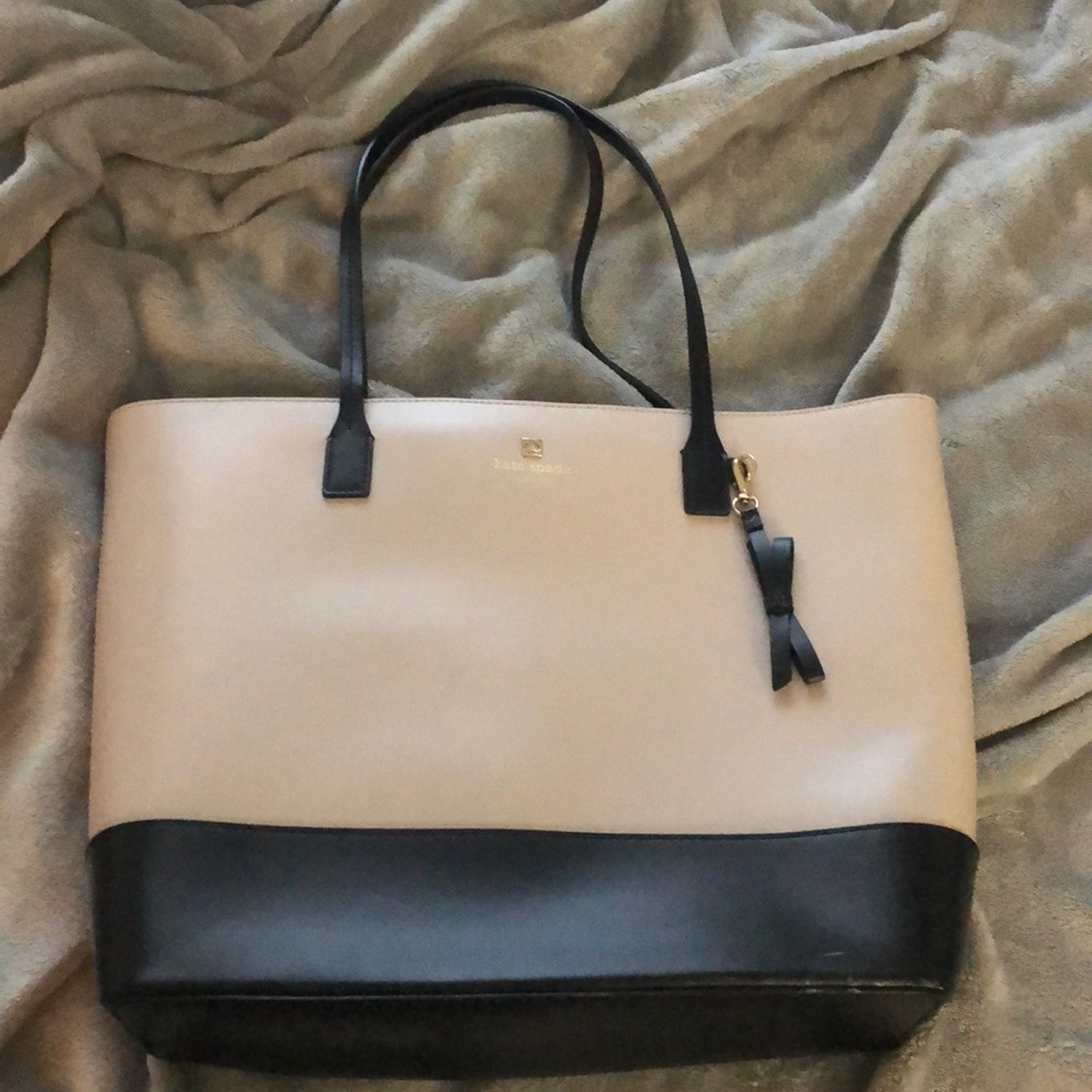 Large leather tote